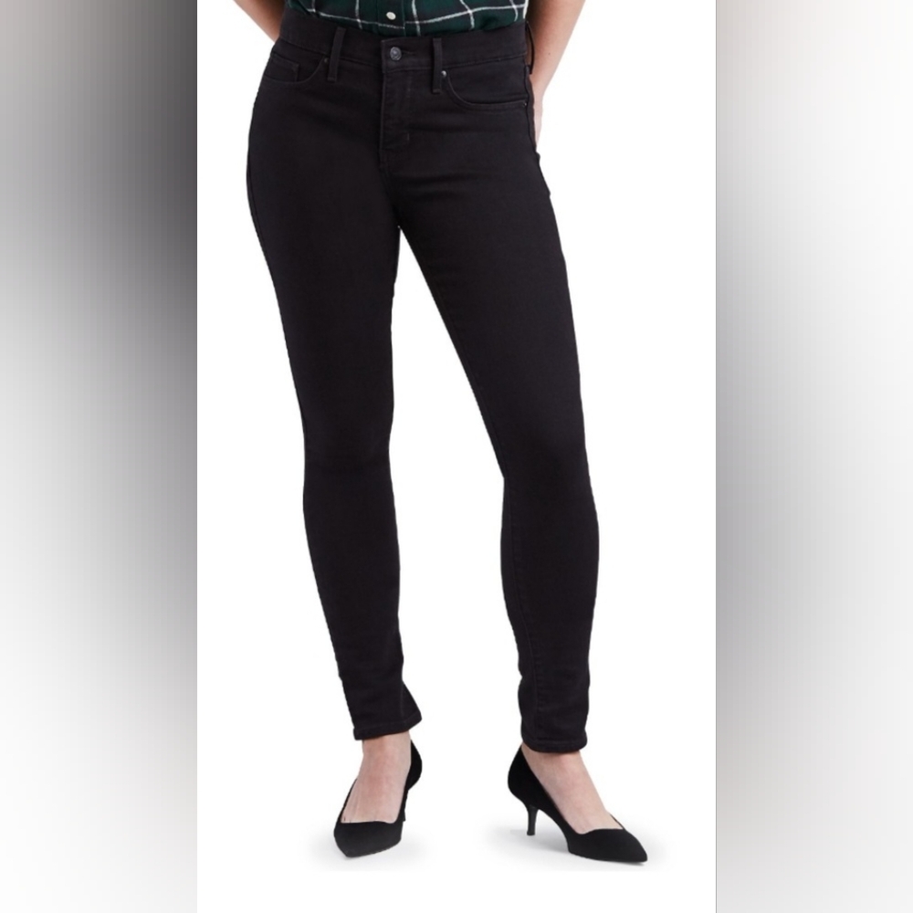 Levi's Black Skinny Jeans Sleek Fit